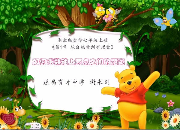 标题：已知坐标求线段长度与三角形面积
										 学校：遂昌县育才中学
										 讲师：谢永剑  