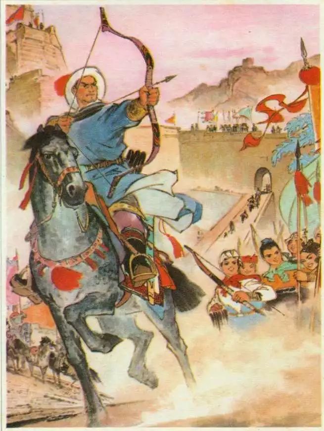 (4)1644年,李自成率军攻入 西安,建立政权,国号 大顺.